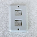 陶器スイッチプレート（2口）