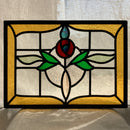 ステンドグラス　アンティーク（バラ）