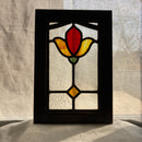 ステンドグラス　アンティーク（チューリップ）